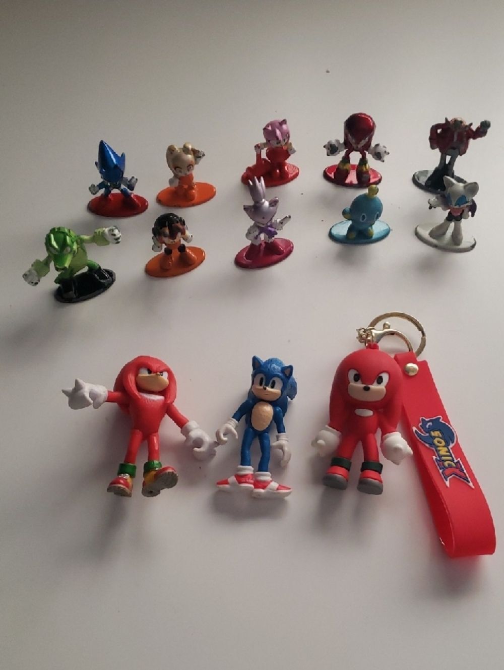 Vintage like new "Sonic the hedgehog" diecast toy Set - Assortment (13)